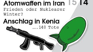 Iran –Atomwaffen  Terror in Kenia  Kein Abistress 🚀 Nachrichten einfach erklärt [upl. by Adiahs]