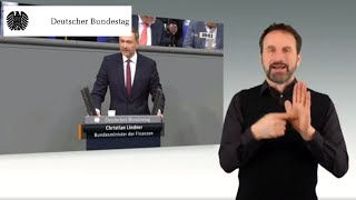 Lindner Investitionen und Haushaltsdisziplin [upl. by Haelam854]