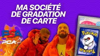 JE CRÉE MA SOCIÉTÉ DE GRADATION DE CARTE POKÉMON [upl. by Jeconiah]