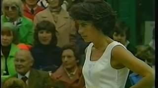 1978 Wimbledon SF Chris Evert vs Virginia Wade Part 2 [upl. by Ecirtnom]