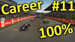 F1 2013 Spa 100 Career Mode Part 11 Belgium [upl. by Oramlub]