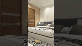 modern interior of bedroom ❣️ bedroom designroom interior3dsmaxvrayhome interiorphotoshophome [upl. by Ydnic56]