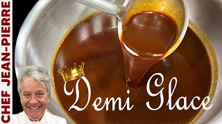 Demi Glace The King of All Sauces  Chef JeanPierre [upl. by Forrer]