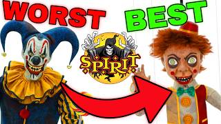 Ranking ALL Spirit Halloween 2024 Animatronics From Worst To Best [upl. by Enalda792]