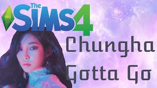 Sims 4 CAS Chungha  Gotta Go [upl. by Adnal]