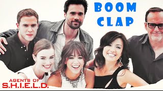 agents of shield cast  boom clap [upl. by Opaline]