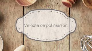 RECETTE Velouté de potimarron [upl. by Rabiah]