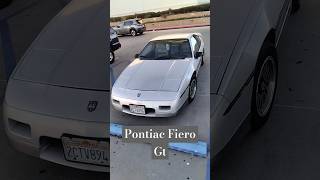 The Pontiac Fiero GT is a performanceoriented car that was first introduced in 1985 [upl. by Rorie]