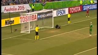 Iran Vs Iraq Penalty Shootout Iraq wins 76 highlights of last few penaltys [upl. by Menendez]