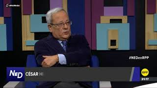 Renato Cisneros entrevista a César Hildebrandt RPP [upl. by Ennairrek]