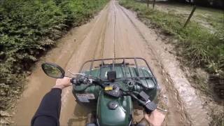 Petit tour en quad GoPro [upl. by Esaertal]