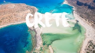 CRETE  KRETA Greece  Beautiful Beaches Aerial Drone 4K by thedronebook [upl. by Tirma641]