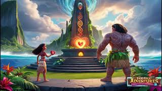 🌊 Moanas Epic Quest Restoring the Heart of Te Fiti 🌟 [upl. by Atterual]