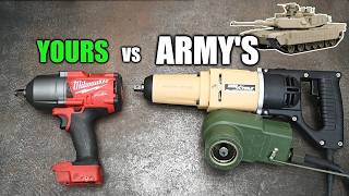 The Armys Fascinating M1 ABRAMS Impact Wrench [upl. by Rockwell252]