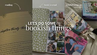 lets do some bookish things reading book journal october wrap up [upl. by Mulry819]