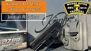 Kimber R7 Mako Carbon Compact  Not your ordinary Polymer Pistol [upl. by Aehs]