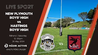 Super 8 Rugby First XV 024  New Plymouth Boys v Hastings Boys [upl. by Felicie245]