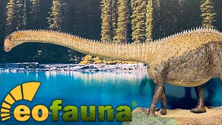 Eofauna Diplodocus carnegii Review [upl. by Nnayrrehs]