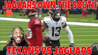 JAGUARS LOOKING NICE TEXANS VS JAGUARS HIGHLIGHTS REACTION [upl. by Eixel]