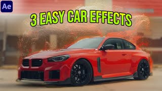 3 Easy Car Effects You Can Do in After Effects [upl. by Hpseoj604]