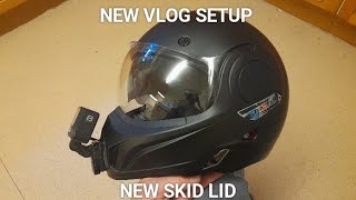 New Vlog Setup amp New Skid Lid [upl. by Hesky581]