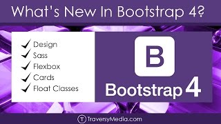 Whats New In Bootstrap 4 [upl. by Annasoh937]