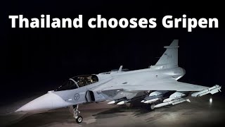 Thailand Chooses Swedish Gripen Fighter Jet [upl. by Godart]