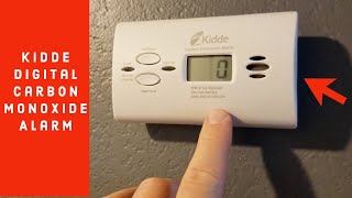 Kidde Carbon Monoxide Alarm with Digital Readout Unboxing Demo Review [upl. by Nyssa]