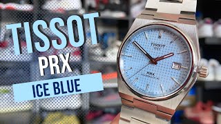 Tissot PRX Ice Blue powermatic 80 El mejor reloj por menos de 1000  Review en español [upl. by Yeldud798]