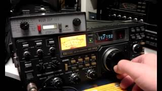 Icom IC751 HF Transceiver [upl. by Anilesor]