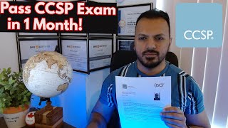 CCSP Exam Success How I Passed in Just 1 Month with Study Materials Revealed [upl. by Church]