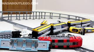 Lego Train Track Elevation Kit [upl. by Chancelor967]