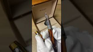 Montegrappa Extra 1930 Turtle Brown Fountain Pen Unboxing [upl. by Arie956]