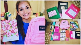 BACK TO SCHOOL SUPPLIES HAUL  DIY Personalized Folders Notebooks Etc [upl. by Wiese]