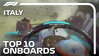 Top 10 Onboards  2024 Italian Grand Prix  Qatar Airways [upl. by Hctim]