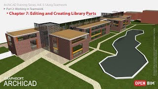 ArchiCAD Training Series Vol5 Editing and Creating Library Parts [upl. by Bouton]