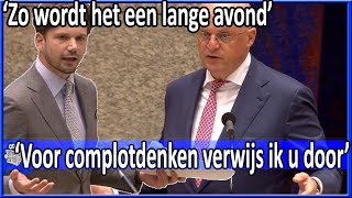 Gideon van Meijeren v Ferd Grapperhaus Intimidatie amp onveilige werksfeer Tweede Kamer Debat NCTV [upl. by Maillw]