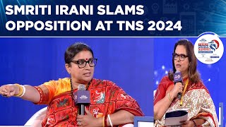 Smriti Irani Discusses ‘Ab Ki Baar 400 Paar’ Ahead Of Lok Sabha Election At Times Now Summit 2024 [upl. by Aicetel]