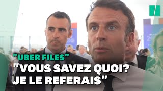 Après les quotUber filesquot Macron assume tout et Le Maire le soutient [upl. by Ecnerual]