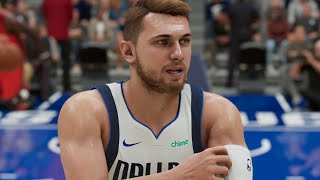 NBA 2K21 Luka Doncic My Career Ep 1  NBA Debut [upl. by Esidnak]