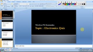 wireless PSI Karnataka exam syllabus 2023 topic electronics quiz [upl. by Sallyanne256]