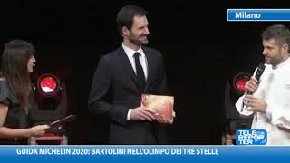 Guida Michelin 2020 Bartolini nellolimpo dei tre stelle [upl. by Llehcnom]