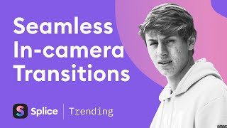 Seamless incamera Transitions  Splice Trending Edits [upl. by Adnamma]