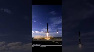 Falcons  Falcon Heavy Side Edit space nasa spacex starship edit falconheavy [upl. by Nerej986]