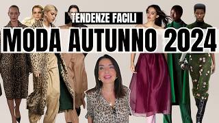 12 TENDENZE MODA AUTUNNO INVERNO 2024 2025 portabili e chic [upl. by Einavoj]