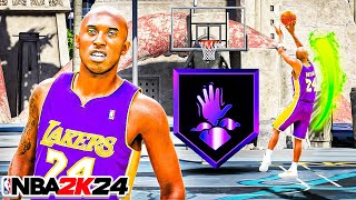 PRIME KOBE BRYANT BUILD with MAXED BADGES is UNGUARDABLE NBA 2K24 [upl. by Enilesor]