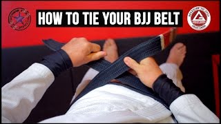 How to tie your BJJ belt [upl. by Malissa]