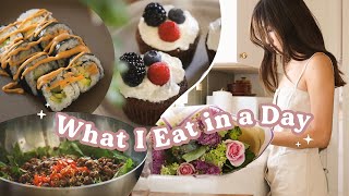 What I Eat in a Day in my new house Summer recipes ☀️ [upl. by Innej]