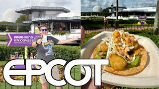 EPCOT Food amp Wine Festival 2024 At Disney World Food Tour amp Review [upl. by Allesor]