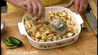 Healthy Italian Oven Roasted Potato Best Oven Roasted Potato Recipe [upl. by Ereveneug]